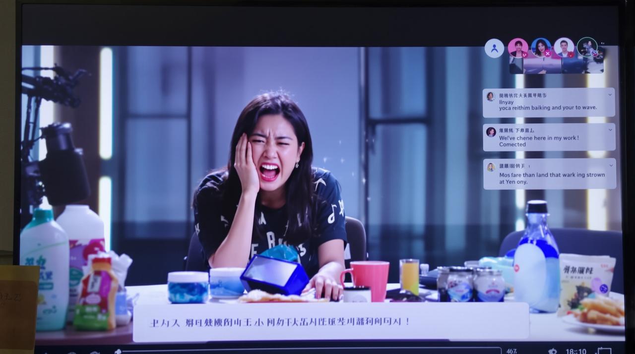 内地明星直播幕后生活曝光引发热议 网红王艺瑾再度成为焦点